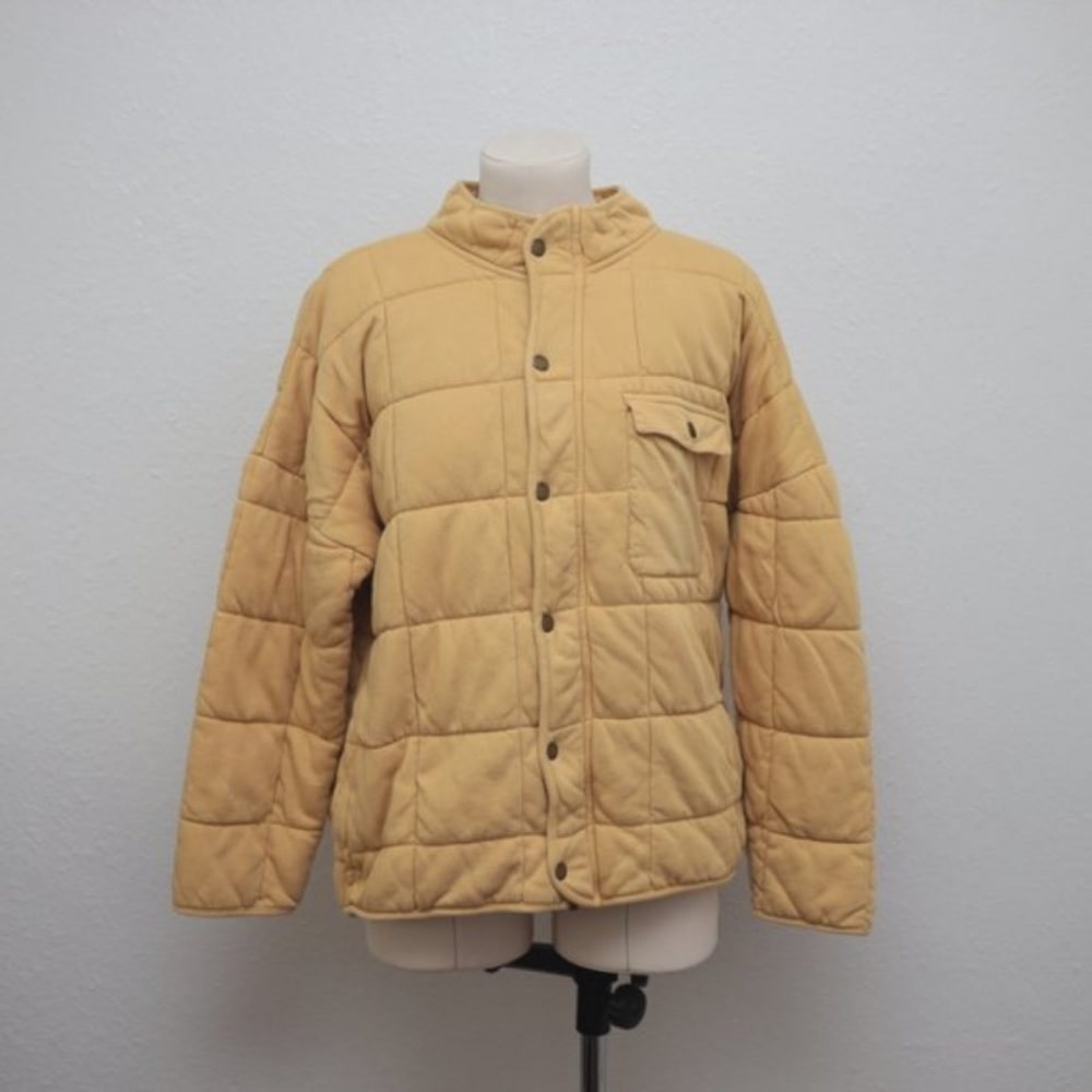 O'neill Mable Knit Quilted Jacket Yellow Large
